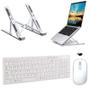 Imagem de Teclado Mouse e Suporte Branco p Notebook Acer Aspire