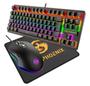 Imagem de Teclado Mouse Mecânico Gamer Led Phoenix E Suporte de para Celular e Tablet dobravel