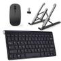 Imagem de Teclado Mouse Slim E Suporte Preto Para Notebook Asus