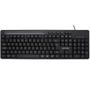 Imagem de Teclado Multimidia Office Usb Preto Com Apoio Para Smartphone Tc262