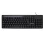Imagem de Teclado Multimídia Office USB Preto com Apoio para Smartphone - TC262