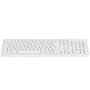 Imagem de Teclado multimidia usb dynamic circle abnt2 teclas redondas cabo usb 1.8m branco - dc110b