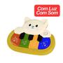 Imagem de Teclado Music Pets Tateti Calesita Ref.227 Gatinho Creme