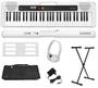 Imagem de Teclado Musical Casio Casiotone CT-S200 61 Teclas Branco + Suporte + Capa + Fone