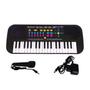 Imagem de Teclado Musical Infantil  37 Teclas Com Microfone + Fonte  DM TOYS