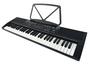 Imagem de Teclado Musical Infantil Meike 61 Teclas MK-313 Kids - Visor LED + Fonte Bivolt + Suporte Partitura