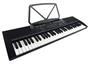 Imagem de Teclado Musical Infantil Meike 61 Teclas MK-313 Kids - Visor LED + Fonte Bivolt + Suporte Partitura