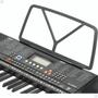 Imagem de Teclado Musical Iniciante MXT M-T3000 Preto 300 Timbres