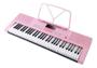 Imagem de Teclado Musical Profissional 61 Teclas 300 Rit Usb + Suporte