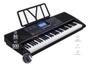 Imagem de Teclado Musical Profissional 61 Teclas Sensitivas Usb 500