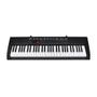 Imagem de Teclado Musical Queens 61 teclas Semi Profissional Max Evolux Versátil Diversos Ritmos Painel Digital Controle de Velocidade Preto