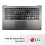 Imagem de Teclado Notebook com Gabinete LG AFP76370412 15Z90NVBJ51P2 Prata Original