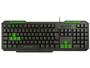 Imagem de Teclado Numérico Gamer USB Multilaser Hotkeys Slim - ABNT 2 Preto e Verde TC243