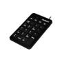 Imagem de Teclado Numerico Sate AK-186B Bluetooth Pilha BLK