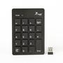 Imagem de Teclado Numérico sem Fio KP 2038  2,4GHz Preto - Knup