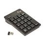 Imagem de Teclado Numérico sem Fio KP 2038  2,4GHz Preto - Knup