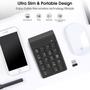 Imagem de Teclado Numérico Sem Fio NOOX para Escritório e Contabilidade - Conexão USB
