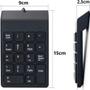 Imagem de Teclado Numérico Usb 2.0 Com Fio e 18 Teclas
