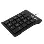 Imagem de Teclado Numérico Usb Dynamic 20 Teclas Cabo 1.8m Preto - Dt91