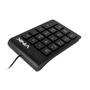 Imagem de Teclado numerico usb dynamic 20 teclas cabo 1.8m preto - dt91