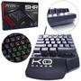 Imagem de Teclado para conputador gamer rgb com fio usb + luz shr 35 teclas na caixa - MILENIO BRASIL