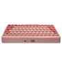 Imagem de Teclado Para Jogo Silencioso Tc510 Oex Pink Retro Bluetooth