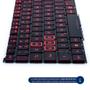 Imagem de Teclado para Notebook bringIT compatível com Acer Nitro 5 AN515-44-R629 ABNT2