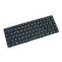 Imagem de Teclado para Notebook bringIT compatível com Asus K45A  Preto ABNT2