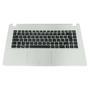 Imagem de Teclado para Notebook bringIT compatível com Asus Part Number A0108-US-B  Branco ABNT2