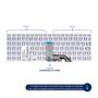 Imagem de Teclado para Notebook bringIT compatível com Asus VivoBook K513EA-L12004W ABNT2