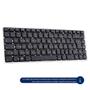 Imagem de Teclado para Notebook bringIT compatível com CCE Ultra Thin N325 Mp-11j78pa-f51jw ABNT2