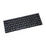 Imagem de Teclado para Notebook bringIT compatível com Itautec PN 6-80-W2440-331-1  Preto ABNT2