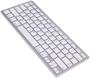 Imagem de Teclado Pc Sem Fio Bluetooth Keyboard - Branco