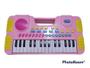 Imagem de Teclado Piano Center Musical 32 Teclas Rosa