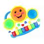 Imagem de Teclado piano musical infantil para bebes e crianças bandinhom som luz e alça menino e menina - Gimp