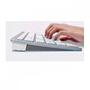 Imagem de Teclado Portátil Bluetooth Sem Fio Ultra Fino Tablet Celular Notebook Computador