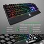 Imagem de Teclado Profissional Pc Gamer Mecânico Rgb Original Nemesis