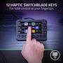 Teclado Razer Multifuncional para Streaming - Controlador de Transmissão Imagem de Teclado Razer Multifuncional para Streaming - Controlador de Transmissão