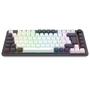 Imagem de Teclado Redragon Ucal Pro Sem Fio Abnt2 Preto E Branco Brown