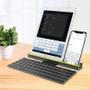 Imagem de Teclado Roll-Up Bluetooth Sem Fio Universal com Suporte