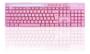 Imagem de Teclado Rosa Keyboard Br Com Ç Plug And Play Para Desktop Pc