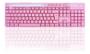 Imagem de Teclado Rosa Keyboard Br Com Ç Plug And Play Para Desktop Pc