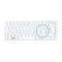 Imagem de Teclado Samsung Np270e4e Np275e4e Np270e4v Branco Ç Br Novo