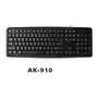 Imagem de Teclado Sate AK-910 Portugues Preto USB