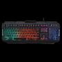 Imagem de Teclado Satellite AK-837 USB Multi/ Light Portable - Preto