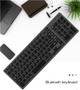 Imagem de Teclado Sem Fio 2.4G+Bluetooth 5.0 - 102 Teclas, Dual Mode, Cinza
