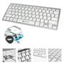 Imagem de Teclado Sem Fio 78 Teclas Silencioso Bluetooth Slim ABNT