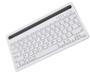 Imagem de Teclado Sem Fio Bluetooth Branco P/ Celular Tablet 