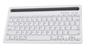 Imagem de Teclado Sem Fio Bluetooth Branco P/ Celular Tablet 