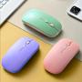 Imagem de Teclado Sem Fio Bluetooth Recarregável Com Mouse - AMARELO